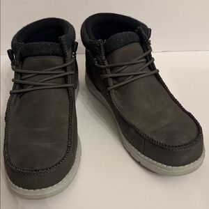 Bruno Marc Men's 10-1/2 Lightweight Gray Casual Boots